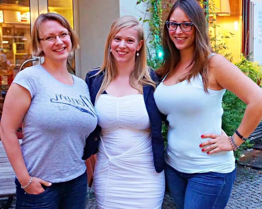 Busty clothed nn