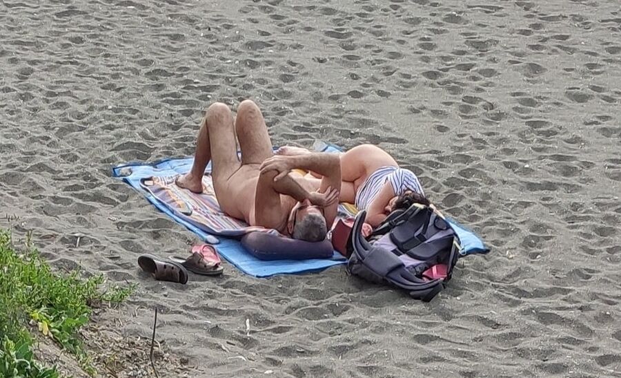 Cloudy nudist day