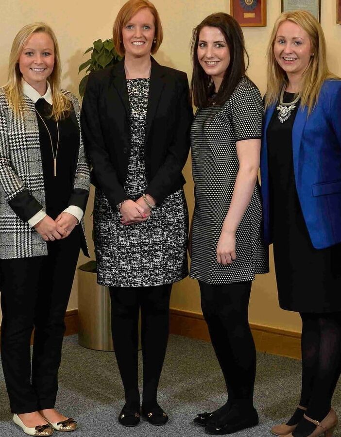 Business Graduates in Tights
