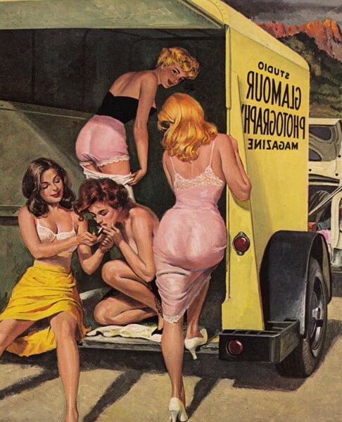Vintage Sexual Ads and Pin Up Girls