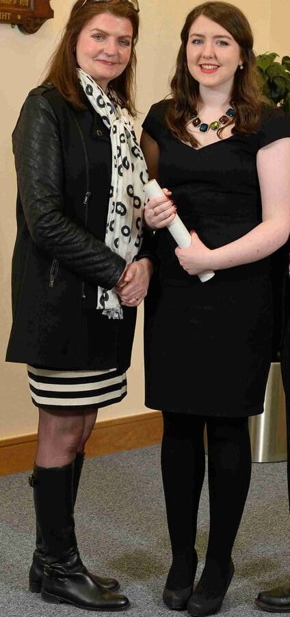 Business Graduates in Tights