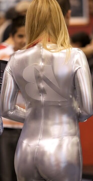 Silver Spandex
