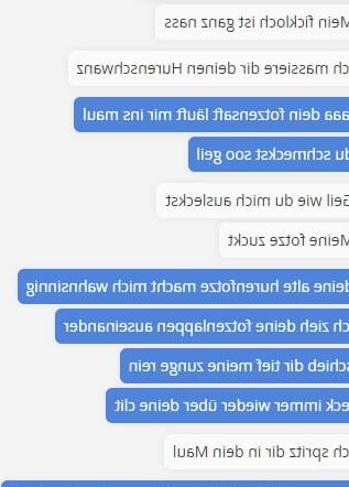 Neuer Chat mit der alten Fotze