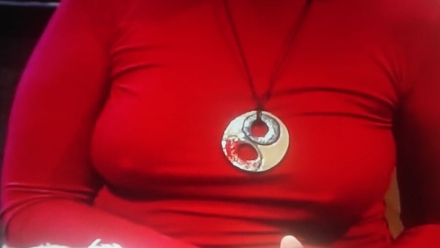 Nipples through clothes.