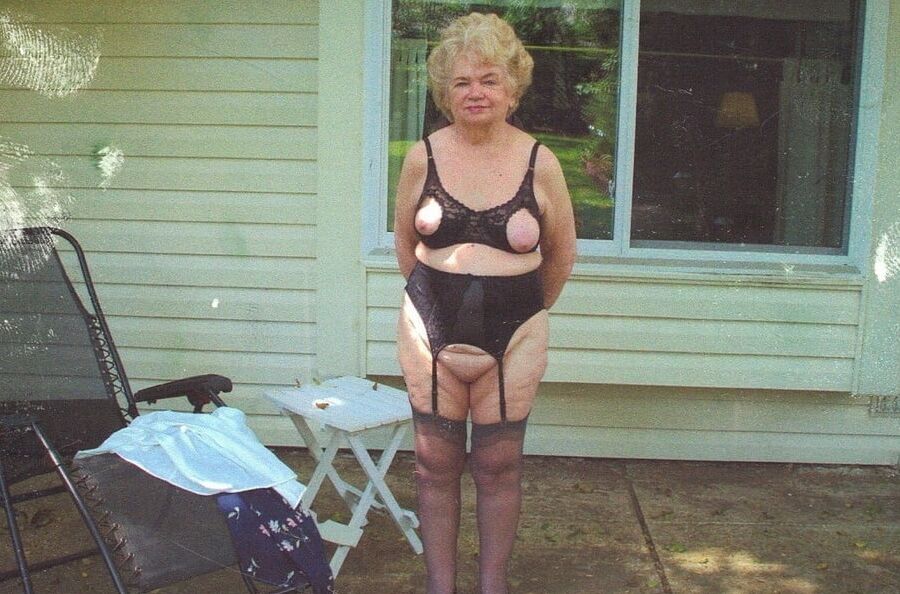 Granny whore is a very old meaty fuckdoll