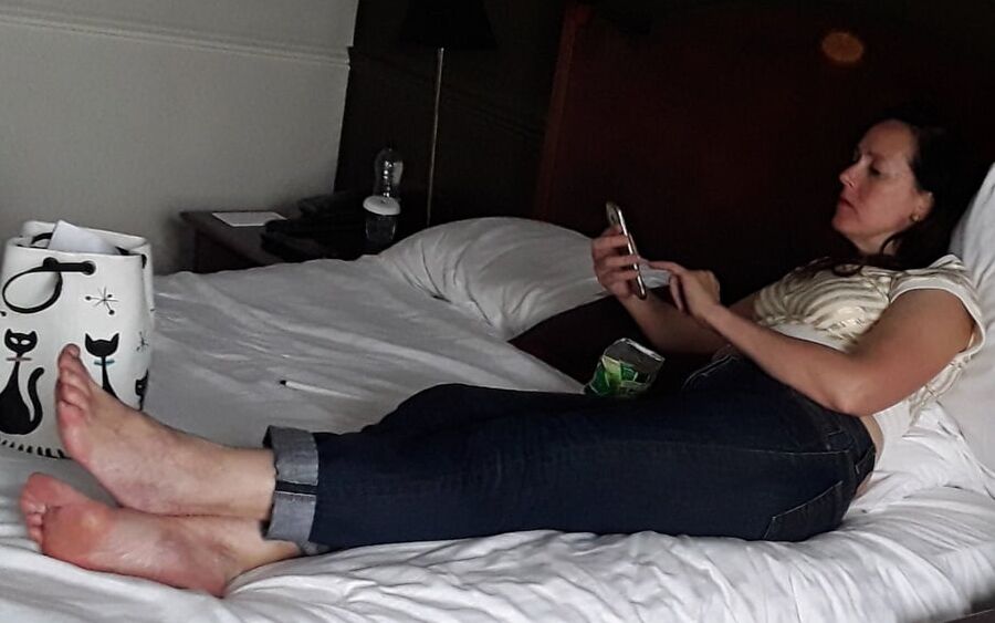 The Mrs feet for you foot lovers to tribute please enjoy