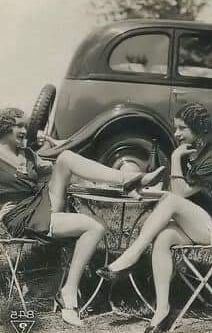 Lady &amp; Car