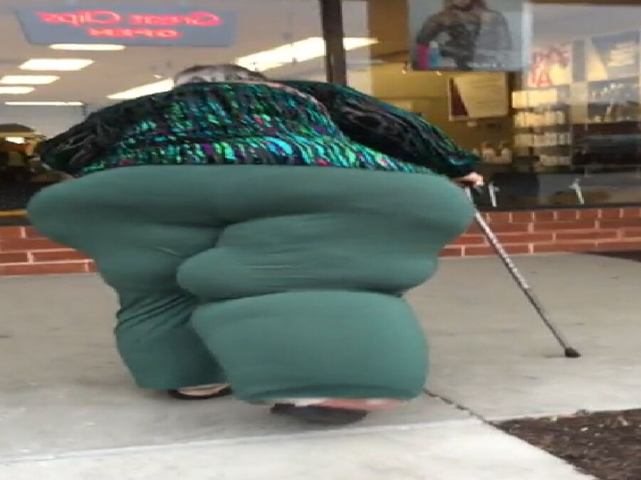 Obese SSBBW Granny