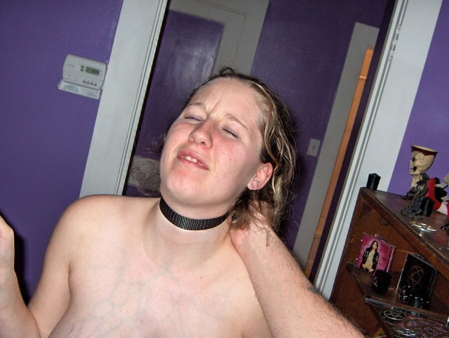 Ugly and Dirty pregnant pee whore