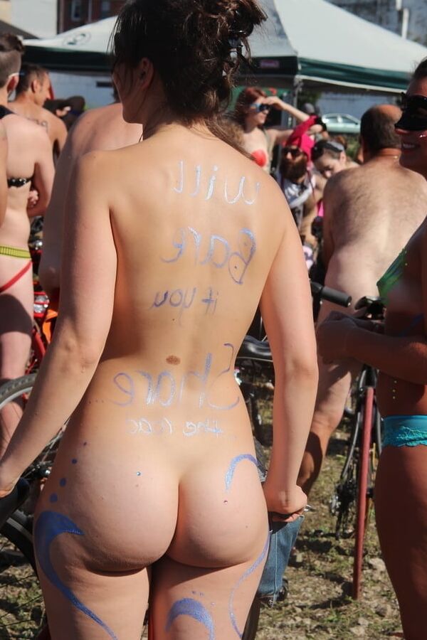 naked in public