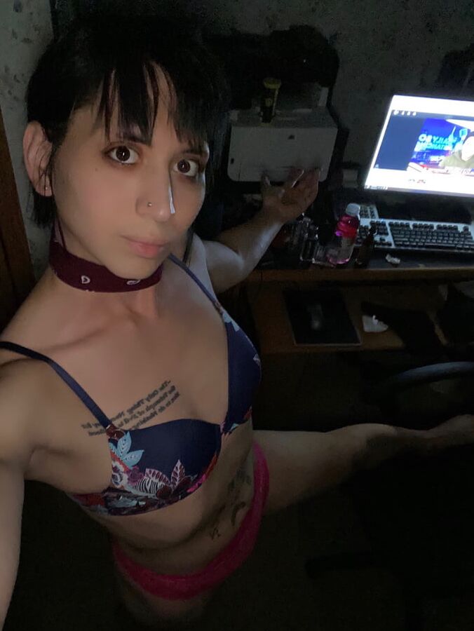 Bored at home, feeling alone.
