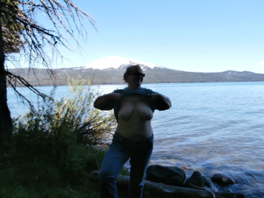 A little flashing in the woods