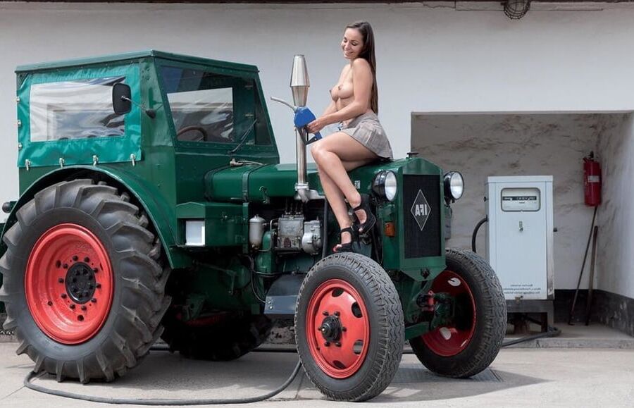 Traktor und Miezen