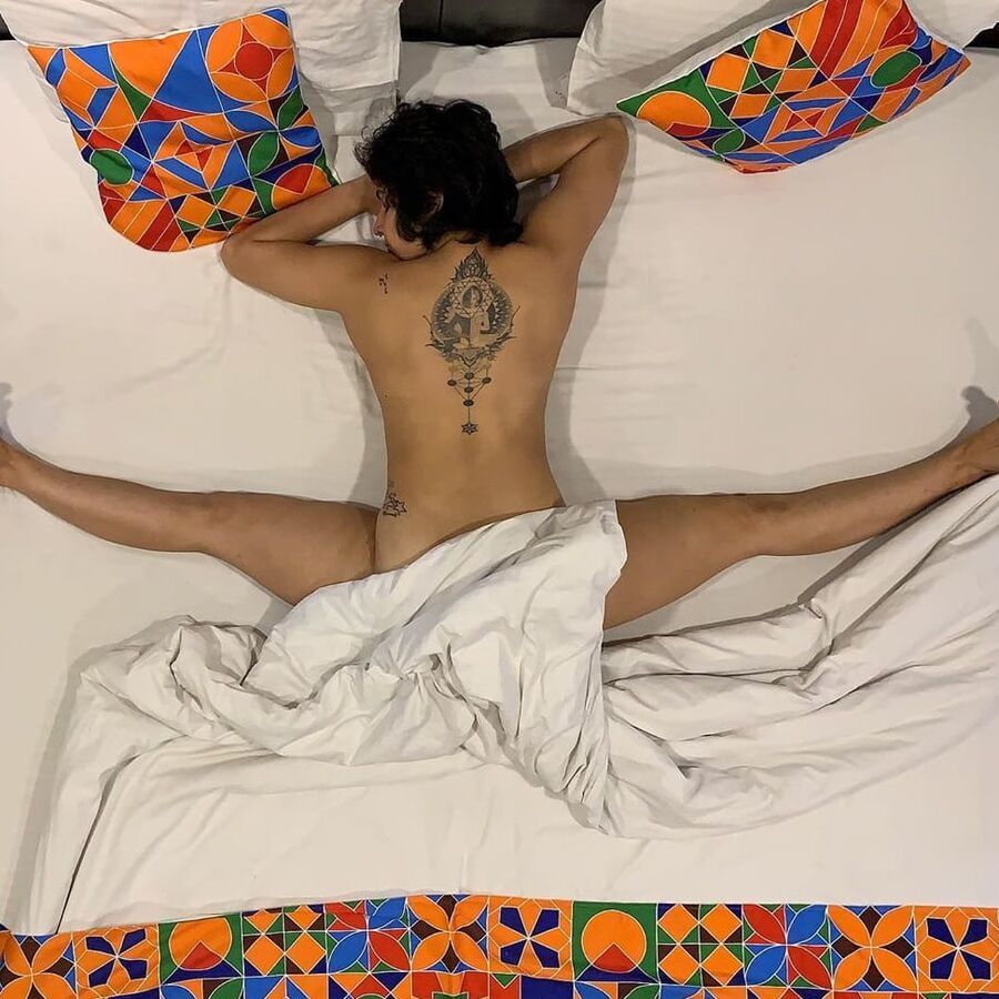 Hot Indian Yoga Trainer Nathasha Noel
