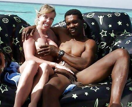 ONE White Women on Interracial vacation sex delicious select