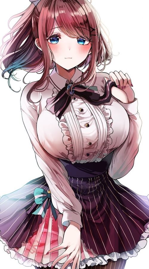 BIG BREASTS IN CLOTHES ECCHI
