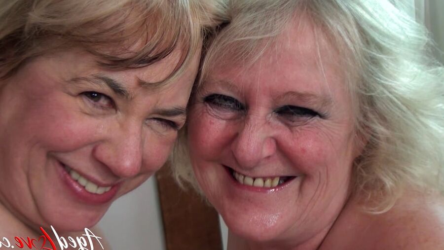 Mature ladies enjoying hard fuck