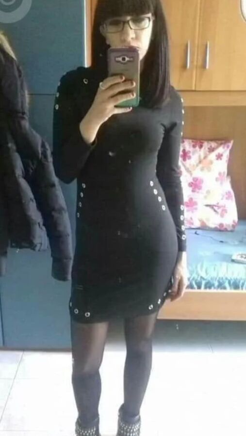 Slut pantyhose friends for cumming