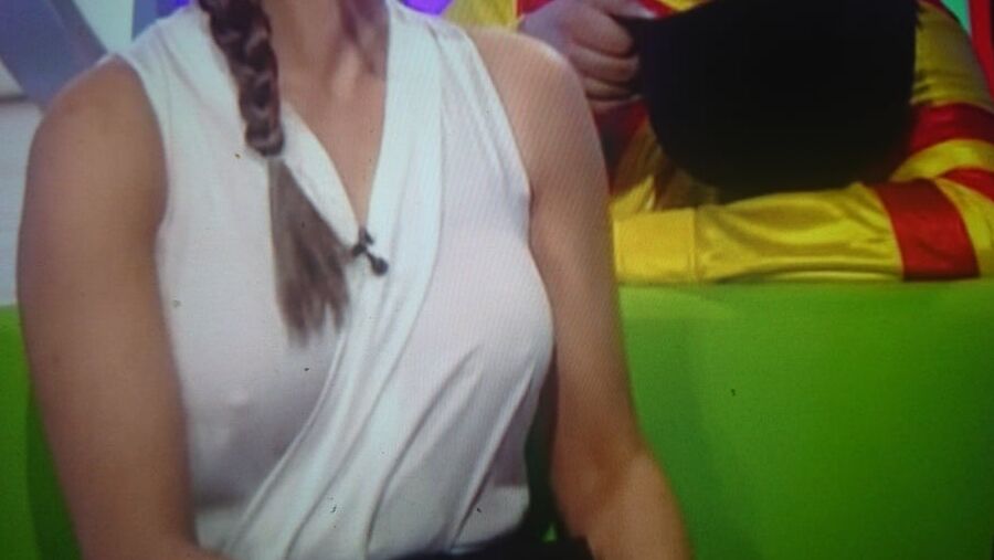 Nipples through clothes.