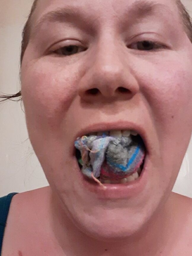 Exposed pig marie