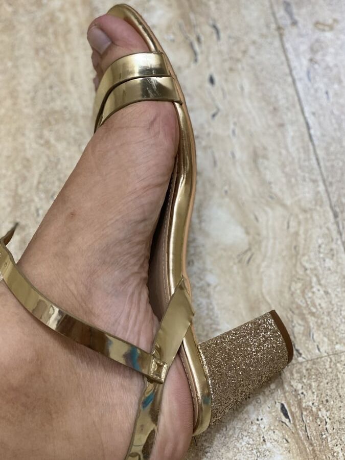 Wearing Moms Heels