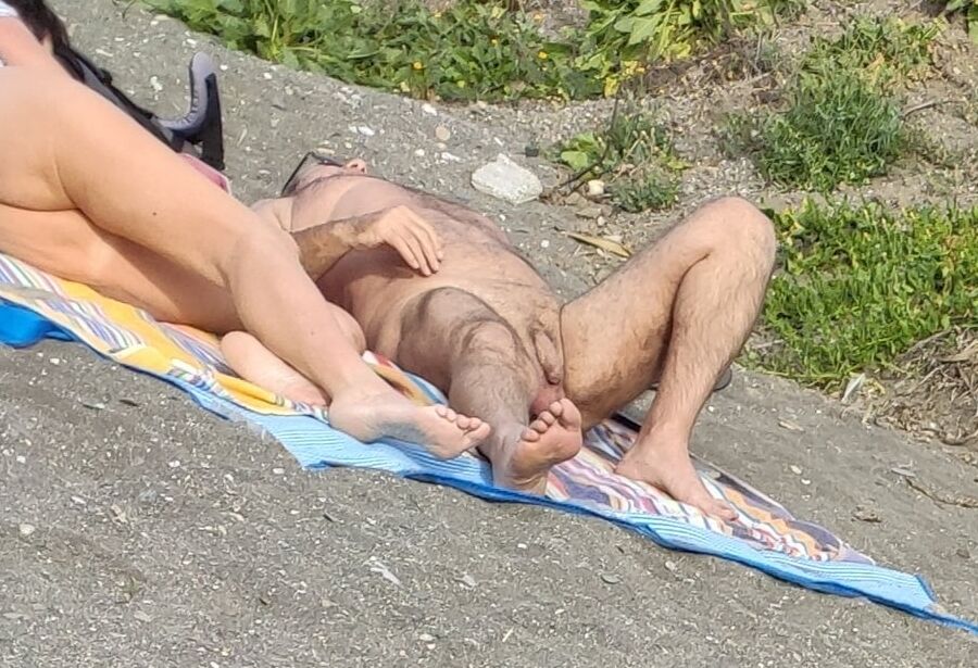 Cloudy nudist day