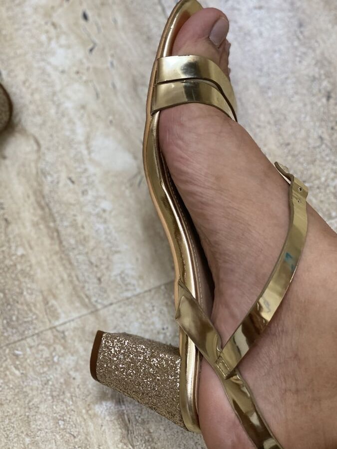 Wearing Moms Heels