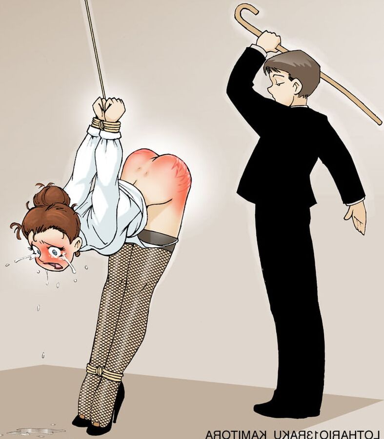 Kami Tora Art (Red bottom - Spanking)