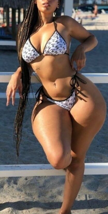 Standing wide-hipped women
