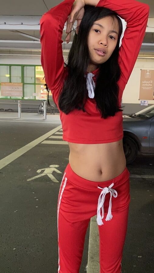 Worthless asian cumdump