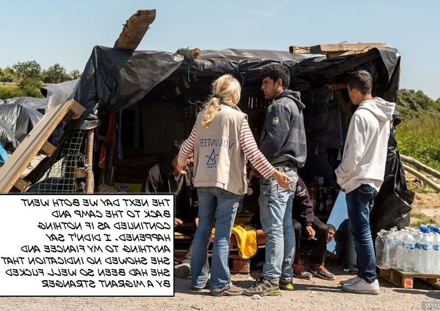 Sex in migrant camp