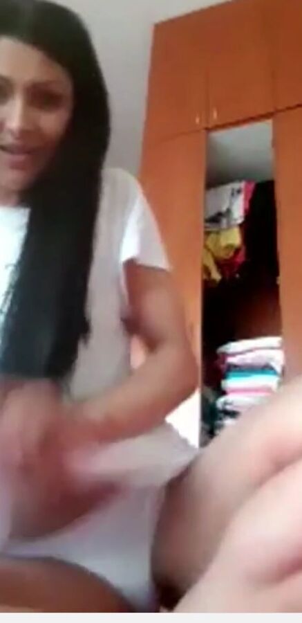 White panties live facebook romanian