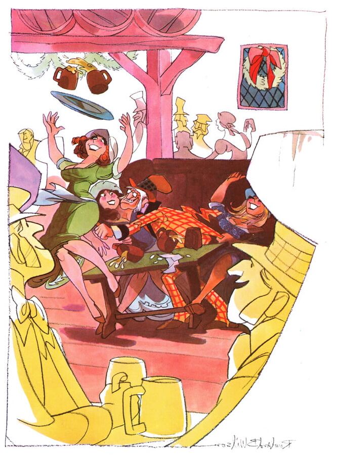 Mixed cartoons
