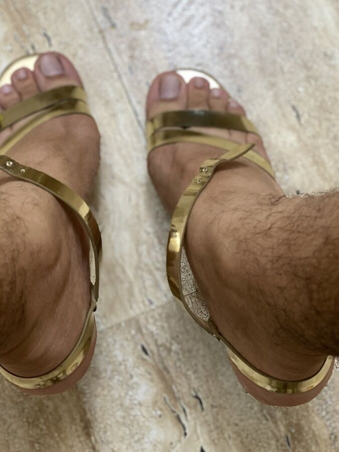 Wearing Moms Heels