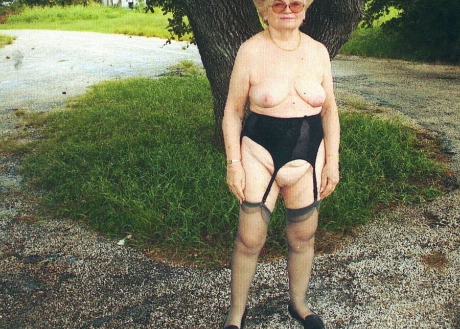 Granny whore is a very old meaty fuckdoll