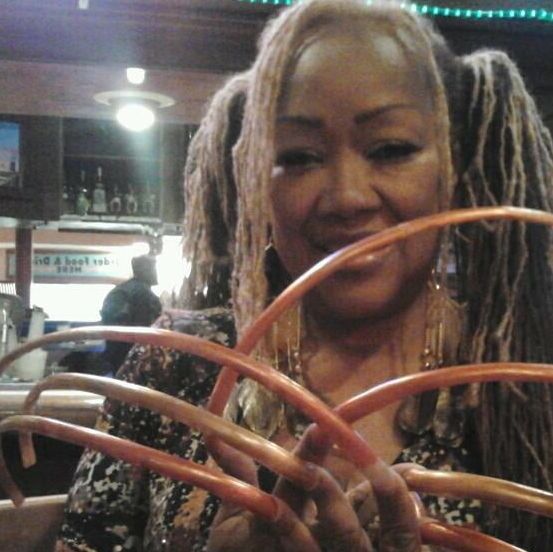 Very long nails