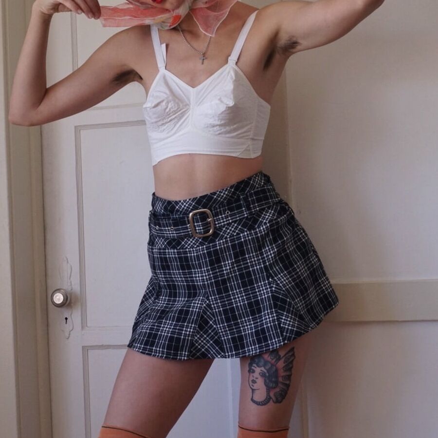Modelling, selling clothes, natural pitted sexies