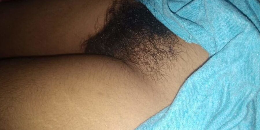 Indian hairy wife