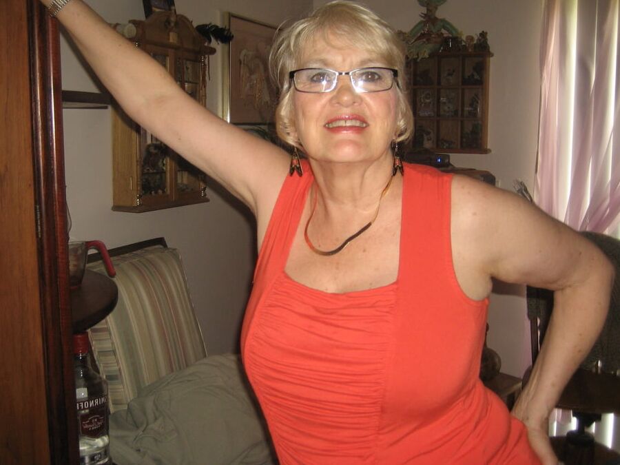 Busty Blonde Granny