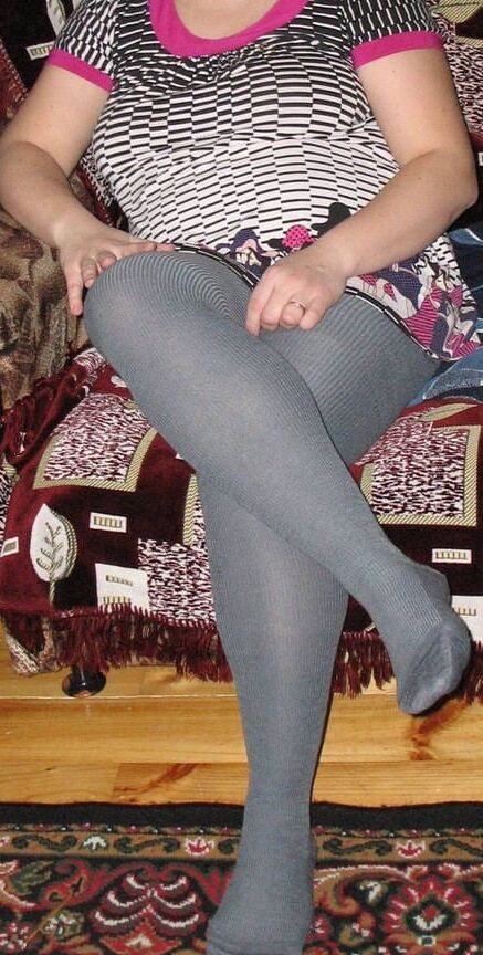 Wool and cottons pantyhose