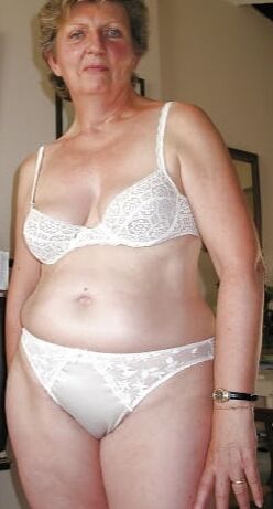 White panties selection (grannies and matures edition)