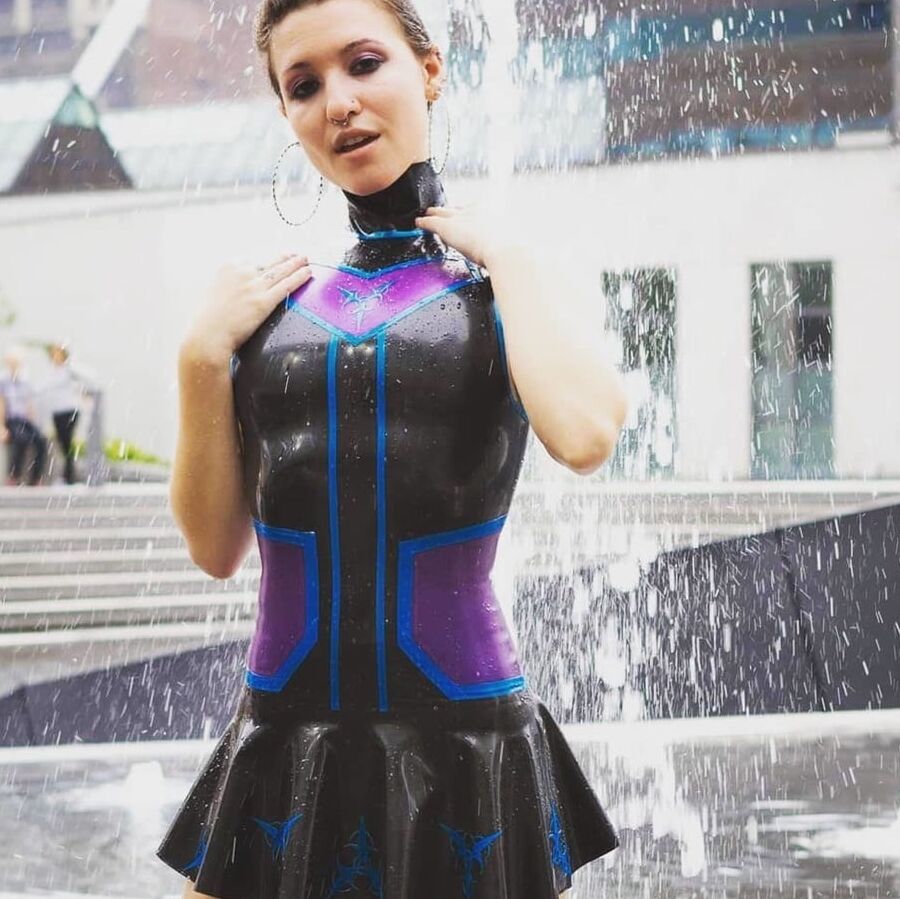 rubber and pvc fetish