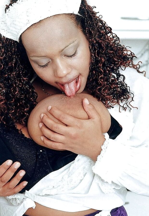 I lick my nipple