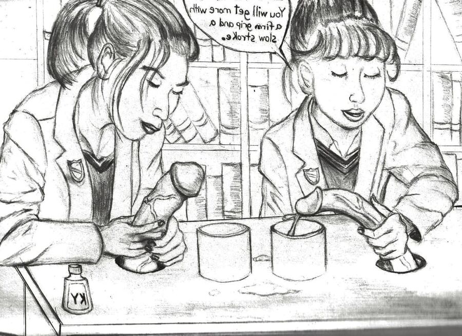 My Asian Slut Drawings