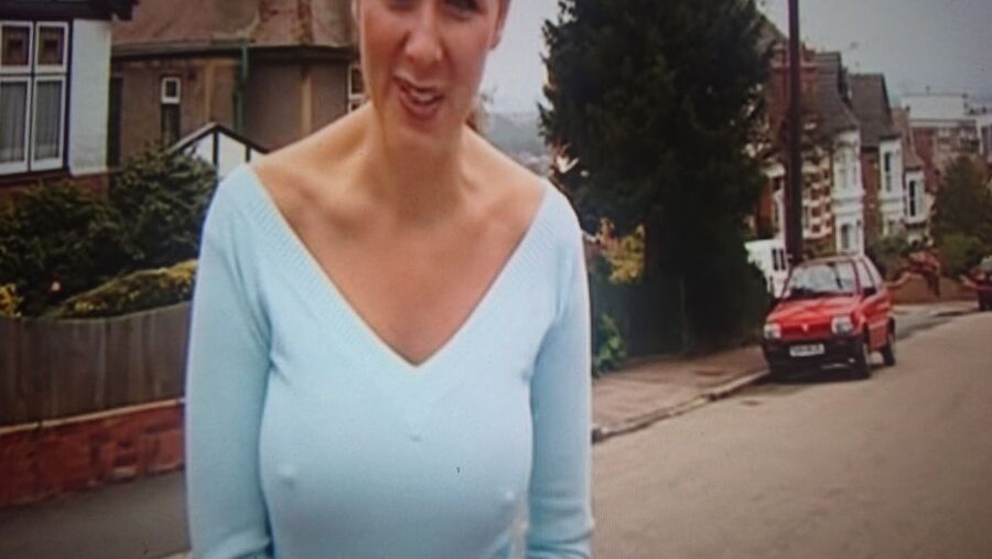 Nipples through clothes.