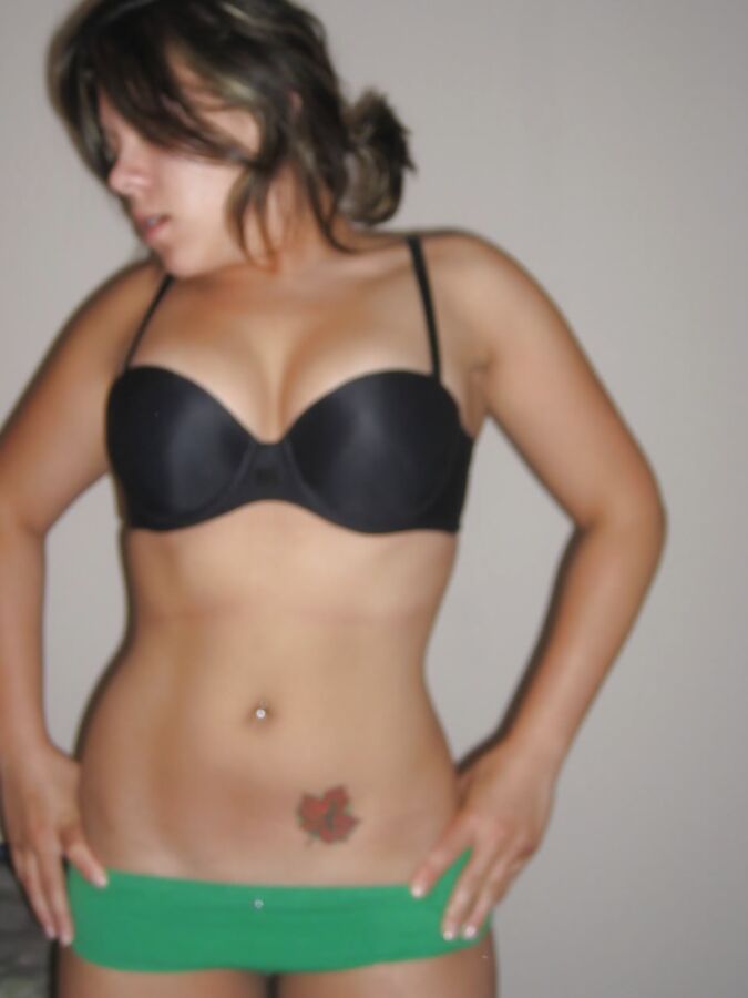 Corno mostrou as fotos que a namoradinha enviou