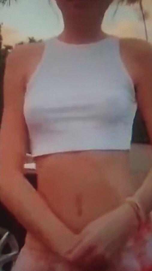 Nipples through clothes.