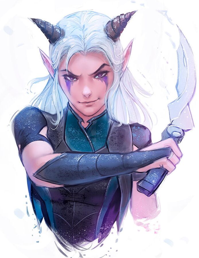 Dragon Prince:Series Female Netflix.