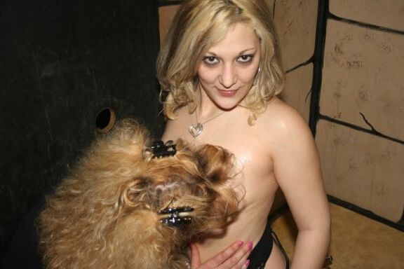 Amateur Blonde Love Gang Bang