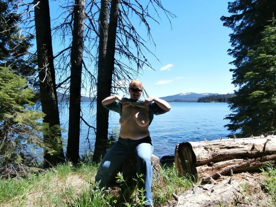 A little flashing in the woods